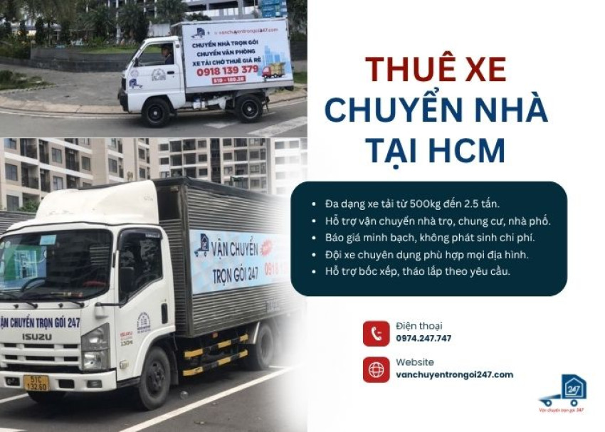 Thuê xe chuyển nhà tại TPHCM
