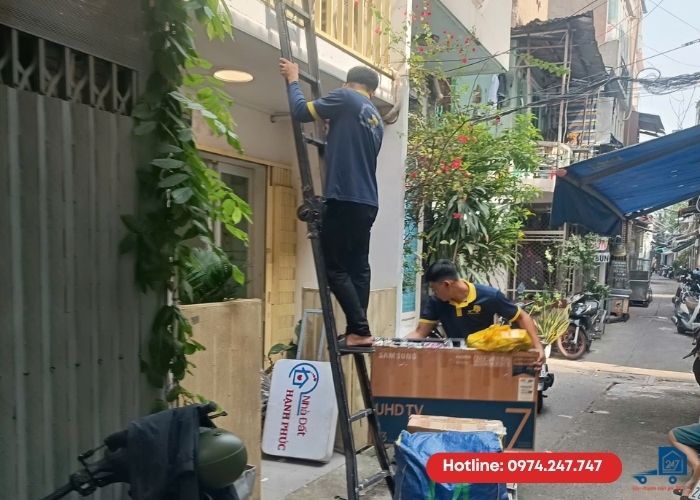 Chuyển nhà hẻm nhỏ nhanh gọn, an toàn, tiết kiệm