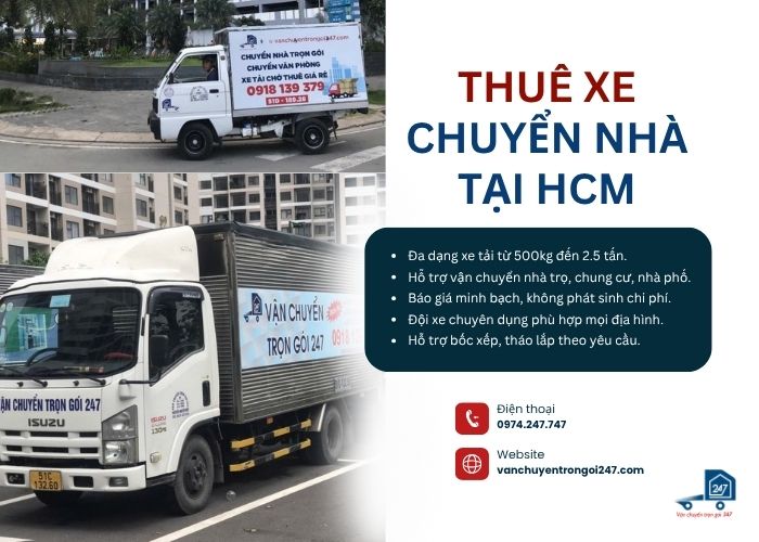 Thuê xe chuyển nhà tại HCM