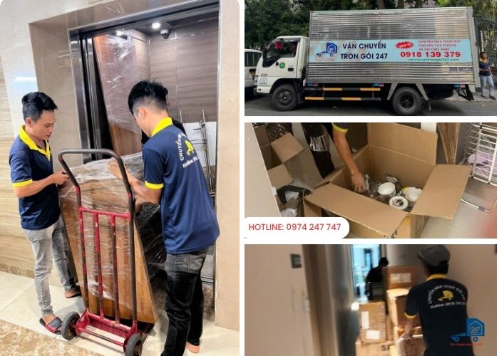 Dịch vụ chuyển nhà Vinhome quận 9 trọn gói, không phát sinh chi phí