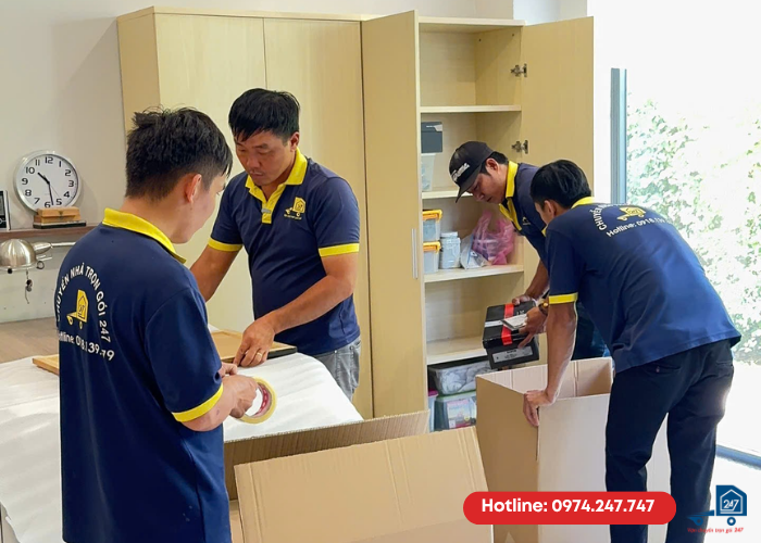 Chuyển văn phòng ngoài giờ hành chính