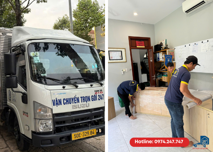 Thuê xe chuyển văn phòng phù hợp với từng quy mô doanh nghiệp